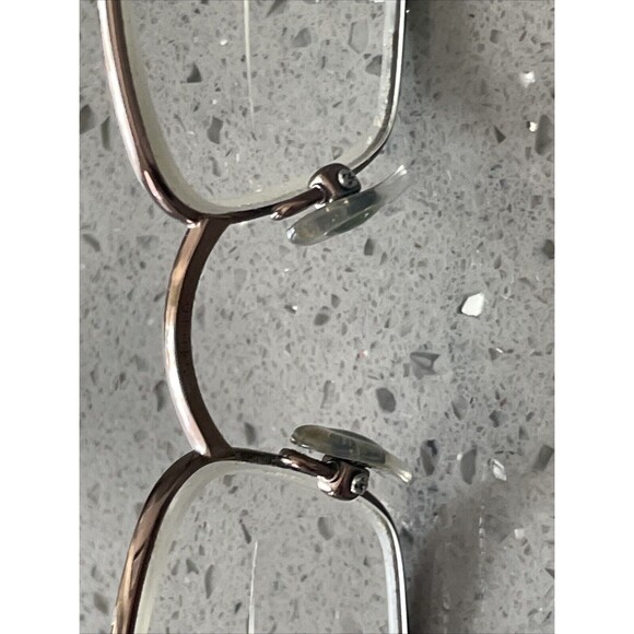 RAY BAN RB8615 1033 TITANIUM H Eyeglasses Frames ONLY 54-18-140 Brown Marble - Picture 9 of 13